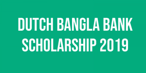 Dutch Bangla Bank Scholarship